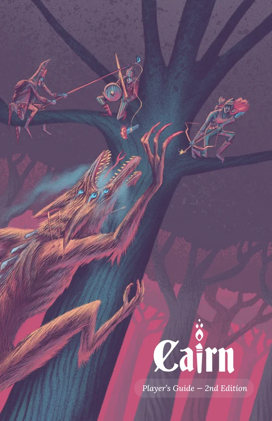 Cover of Cairn 2nd Edition - Player's Guide.