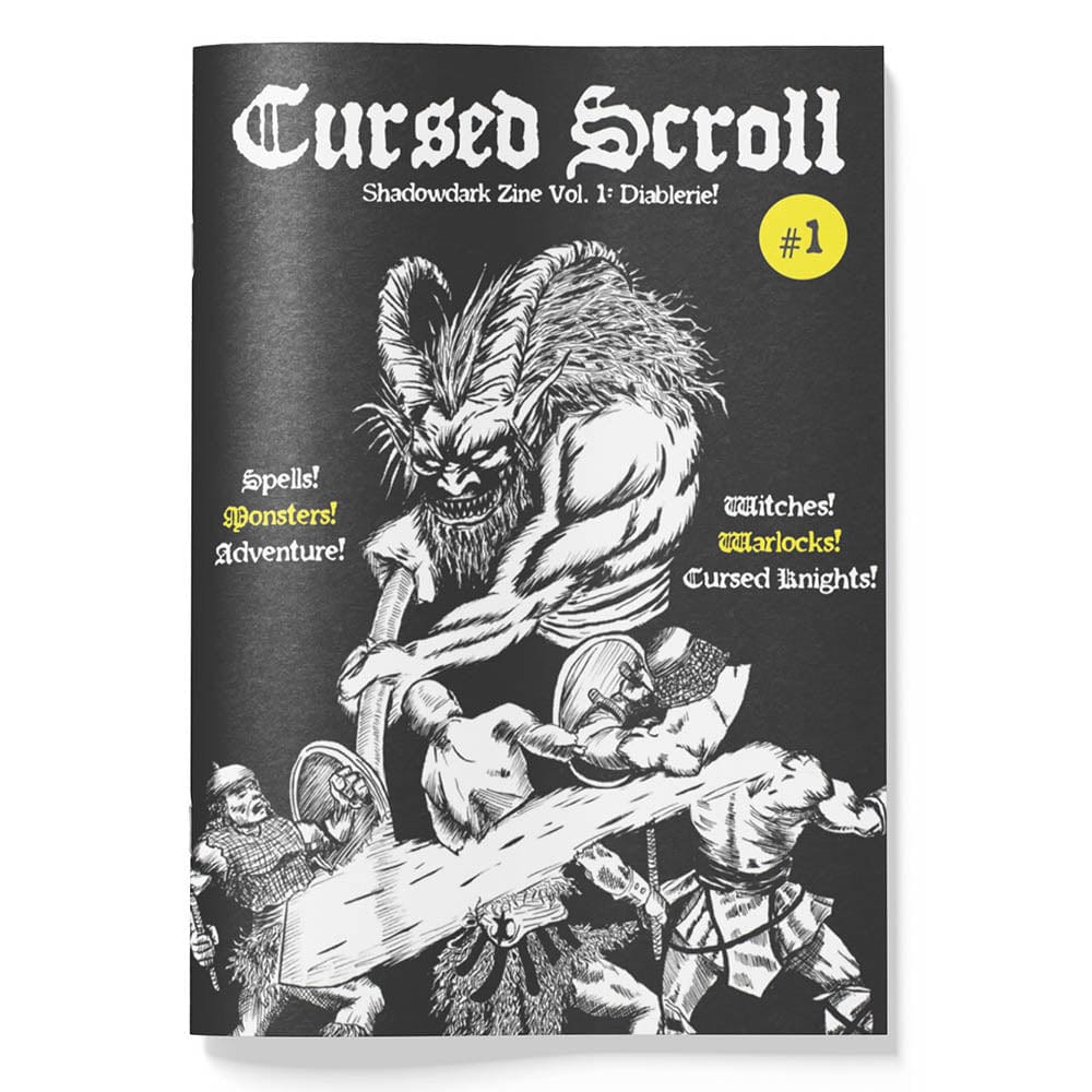 Cover of Cursed Scroll #1.