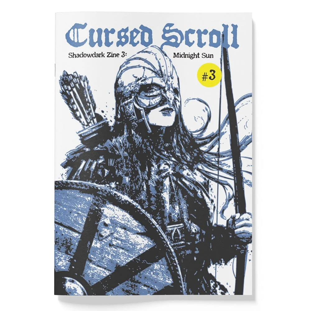 Cover of Cursed Scroll #3.