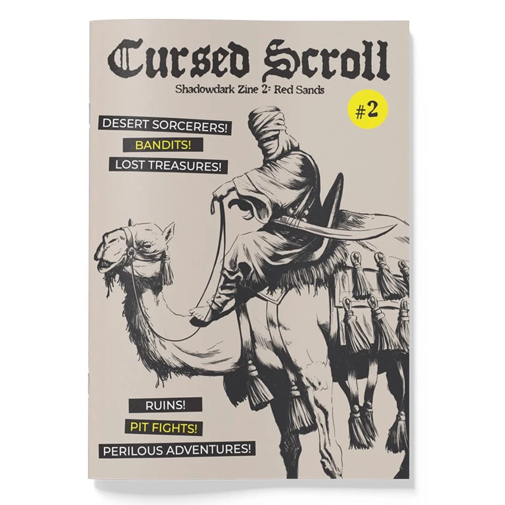 Cover of Cursed Scroll #2.
