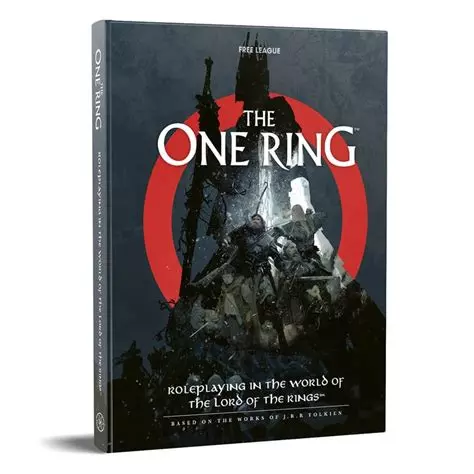 Cover of The One Ring Second Edition - Core Rulebook.