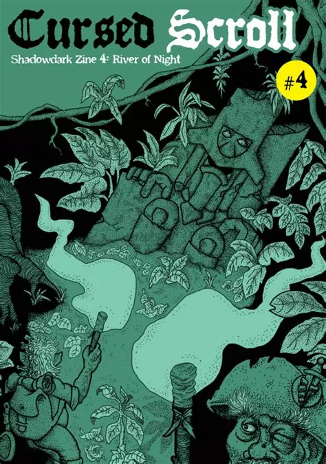 Cover of Cursed Scroll #4.